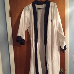 One Size Nautica Bath Robe 100% cotton